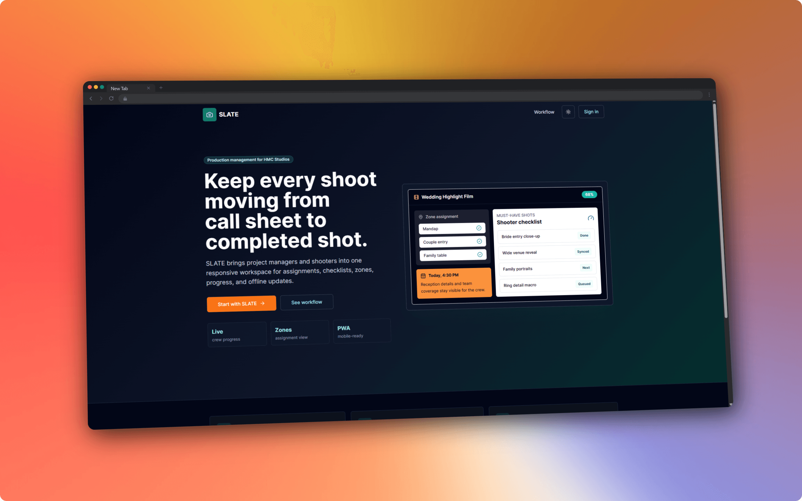 SLATE Engine screenshot